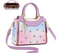 Sac Cabas DéGradé éLéGant,Pu IdéAl Au Quotidien，Violet