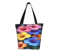 Sac cabas Design 8 en forme de guitare rock noire et rouge, sac à bandoulière, sac à main pour femme, grand sac de courses de 33 cm (13 pouces).