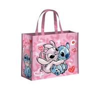 Sac Cabas Disney ¿ Stitch & Angel Love (Pp 45×40×20 Cm)