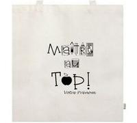 Sac cabas facon tote bag TAPERSO motif maitre au top personnalisable Beige G