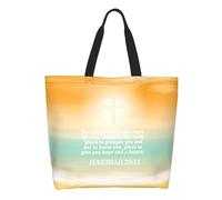 Sac Cabas Jésus Femme Sacs Fourre-Tout Léger Tote Bag Élégante Bandouliere Cabas Pour Université Travail Vacance
