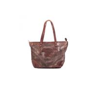 Sac Cabas - LE TEMPS DES CERISES - NAYA 2 - Cuir Métalisé - 44x34x10 cm - Fermeture Zippée