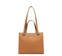 LANCASTER | Sierra - Sac cabas Main Refente de Cuir de Vachette Grainé Camel