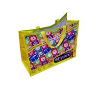 Sac cabas Ose Multicolore Réutilisable TOTE_BAG Unisex-Adultes Gris et Multicolore 45 cm x 20 cm x 39 cm