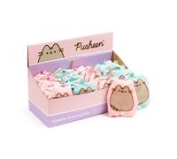 Sac cabas pliable Puckator Pusheen le Chat Coeurs & Etoiles Rose 42x44x0,1 cm