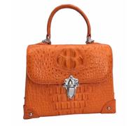 Sac cabas pour femme, créateur de mode, en cuir de crocodile véritable, petit sac à main prune pour femme, en cuir d'alligator véritable, orné de clous.