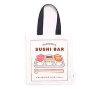 Sac cabas Puckator Pusheen le Chat Sushi Bar Blanc 0,5x37,5x40 cm