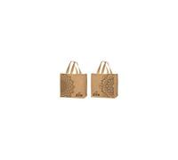 Sac cabas Sphere Zen 30 L jute motif brun