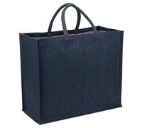 Sac cabas Toile de Jute 45x21x39cm 29L Gris - Sac Shopping, sac de courses