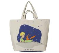 Sac cabas XL Kiub Le Petit Prince et le Renard se regardent (60x56cm)