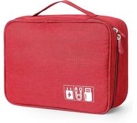 Sac Câble Multifonctionnel Sac De Voyage Universel Électronique Cable Management Cubes Pour Tablette, Disque Dur Externe, Chargeur, Adaptateurs, Cartes Mémoire, Câbles Usb