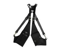 Sac Caché Anti-Vol - Multi-Poches Double Sac à Bandoulière, Portefeuille avec Bandoulière Aisselle | Double Sac à Bandoulière avec Ajustement Confortable Et Sûr, Harnais Anti-Vol, Sac Holster (Noir985