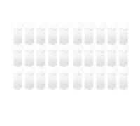 Sac Cadeau avec Fenêtre Transparente Lot de 30/50 sacs cadeaux en plastique transparent avec poignée, réutilisables, PVC, for fête mariage(30PCS)