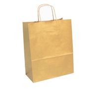 Sac cadeau - CLAIREFONTAINE - Or - 22x10x27 cm - Mixte - Durable
