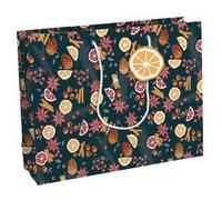 Sac cadeau de Noël 'Agrumes', shopping