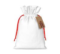 Sac cadeau de Noël avec cordon de serrage Motif drapeau de la Côte d'Ivoire