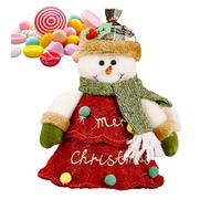 Sac cadeau de Noël - Sac réutilisable en tissu non tissé pour bonbons, biscuits et petits cadeaux | Sacs de vacances pour, amis et famille