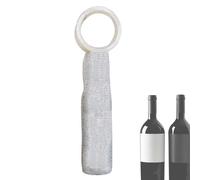 Sac cadeau de vin, protecteur de bouteille de vin en diamant, sacs cadeaux pour bouteille de vin avec filet élastique, sac de bouteille de vin à poignée robuste, sac de voyage de protection de bouteil