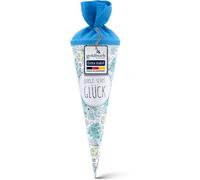 Sac Cadeau D'école-Blanc-Avec Motif De Croquis-Longueur:35 Cm-Diamètre:11,5 Cm-Sac À Sucre Pour Garçons Et Filles-En Carton Laqué Avec Fermeture En Feutre