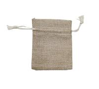 Sac cadeau en coton et ruban de soie, sac lin, sacs Jute, à cordon, sangle mousseline, d'emballage for bonbons, pochette rangement DIY Pochon Tissu avec Cordon(Cotton Rope,20x30cm)