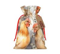 Sac cadeau en toile de jute avec cordon de serrage avec étiquette, pochette en lin réutilisable pour Noël, anniversaire, fête, petit emballage cadeau M