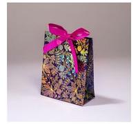 Sac cadeau Folia PML 14 x H 18 x P 6,5 cm envfeuilles aquarellées G