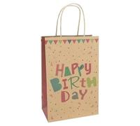 Sac cadeau « Happy Birthday » - Taille L