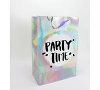 Sac Cadeau Holographique 22,5 X 33,5 Cm