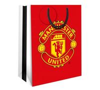 Sac cadeau Manchester United FC sur le thème du football Petite taille Sac cadeau d'anniversaire