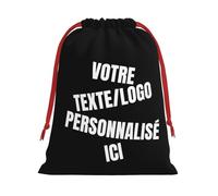 Sac Cadeau NoëL Personnalisable Avec Photo Texte Image Et Texte Logo PersonnaliséE Sachet Cadeau Personnalisé Pochette Cadeau Noel Parfait Pour Anniversaire, Mariage, Baby Shower, FêTe S