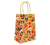 Sac cadeau pirate pour anniversaire d'enfant - env. 21 cm