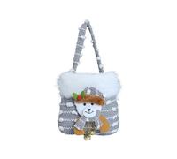 Sac cadeau pour sapin de Noël, Père Noël, parfait pour échanger des bonbons et des souhaits chauds lors des fêtes