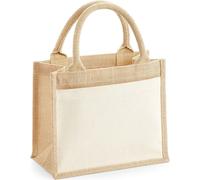 Sac cadeau Westford Mill en jute. PC3168 (taille unique) (Nature)