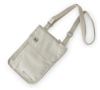 Sac capital - Sac de poitrine - Protection RFID - Poche poitrine - Unisexe - Sécurité maximale pour smartphone et documents de voyage - Pochette à cou sécurisée - Graphite