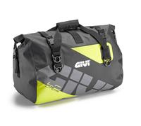Sac Cargo De Selle Imperméable GIVI 40 Litres Graphique Gris Et Jaune