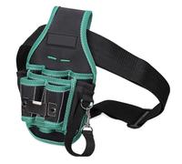 Sac ceinture à outils multifonction avec renfort de rivet et raccords en acier inoxydable pour une longue durée de vie Porte-outils ergonomique