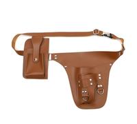 Sac ceinture réglable en cuir PU pour outils de jardinage | La pochette de transport multi-poches peut contenir les outils de fleuriste, de jardinier et de charpentier proprement. Étui