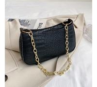 Sac Chaîne Mini Crocodile Pour Les Adolescentes,femmes,étudiantes, Nouveaux Employés Et Travailleurs De Bureau Puc Légèrement, Décontracté Pour Le Travail, Le Bureau, Les Sorties,le Voyage Taille Uniq