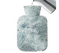 Sac chauffant, bouillotte | 1000 ml sac d'eau chaude portable chauffé - Chauffe-pieds, petite bouillotte de grande capacité et housse en tissu pour l'hiver