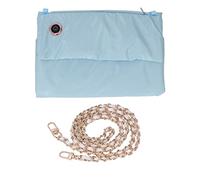 Sac chauffant électrique pour les mains, alimenté par USB, léger, portable, à la mode, pour utilisation intérieure et extérieure en hiver, tissu en duvet 351g (Bleue)