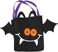 Sac chauve-souris Sac pour les tournées "sucreries ou farces" noir