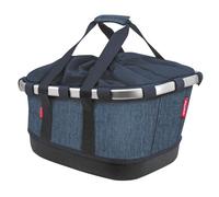 sacoche de porte bagage klickfix bikebasket gt bleu