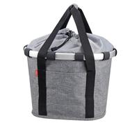 Sac City Bikebasket Twist Argent 35X28X26CM 2179227920 KLICKFIX Porte-Bagages Bi