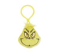 Sac Clip 3D The Grinch vert pour sac à dos, sac, clés et accessoires | Complément enfant avec design tridimensionnel du personnage, conçu pour personnaliser ses affaires avec une touche amusante.