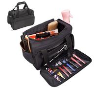 sac coiffeur Multi-fonction Sac à Outils de Coiffure, Portatif Grand Rangement Maquillage Voyage Sac à Outils Styliste, Salon Barber Sac à Main