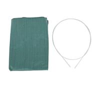 Sac collecteur de Feuilles réutilisable et Robuste, Type Pelle à poussière, Sac à Feuilles de Jardin pour débris de pelouse, coupures d'herbe, Feuilles, espaces extérieurs, Tissu (150L)