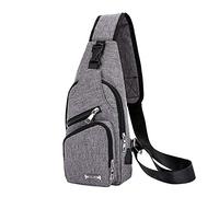 Sac coloré tendance avec USB Sac à dos Sac à dos d'affaires Loisirs Multifonction Voyage Une épaule Sac à bandoulière Sac à bandoulière en cuir Sac à bandoulière Sac à bandoulière Sac à bandoulière