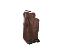Sac combi pour bottes et casque d'équitation Q-essentials Marron TU