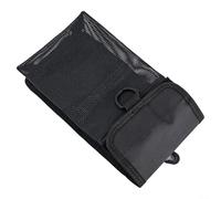 Sac compact en maille pour équipement de plongée sous-marine - Convient pour les PME et le rangement d'accessoires (B Noir)