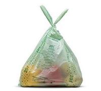 Sac compostable, 20 litres, vert